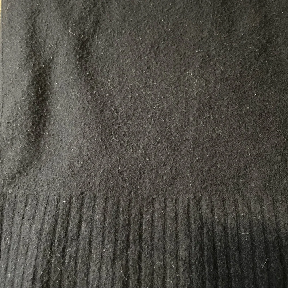 Free People Black Oversized Wool Blend Sweater Size S - Picture 3 of 6